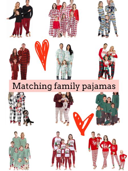 Matching family pajamas. Christmas 

#LTKfamily #LTKHoliday #LTKunder50