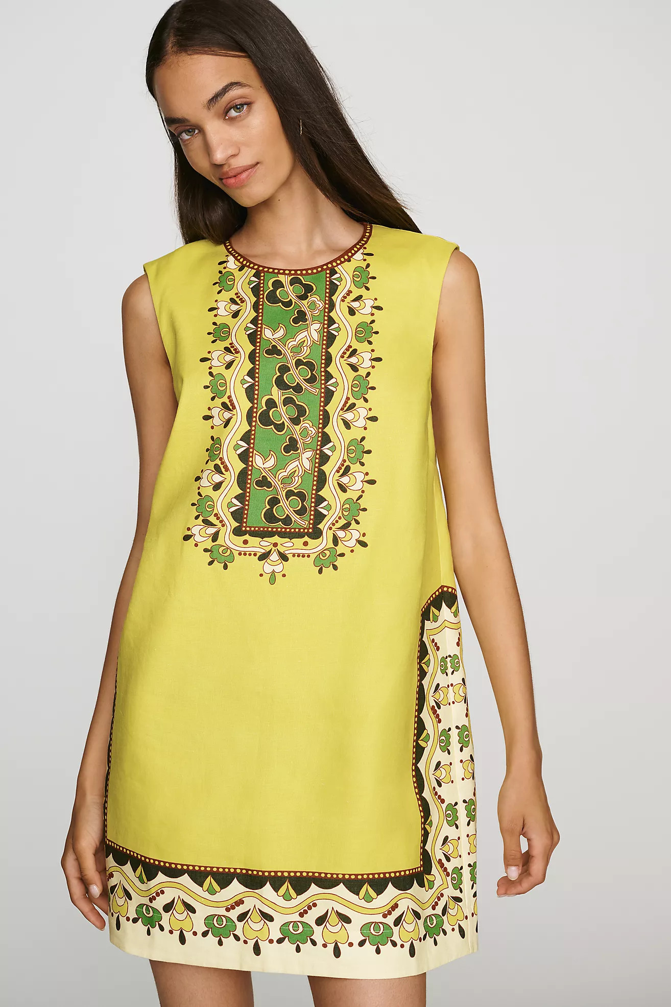 ALÉMAIS Bridgette Mini Shift Dress | Anthropologie (US)