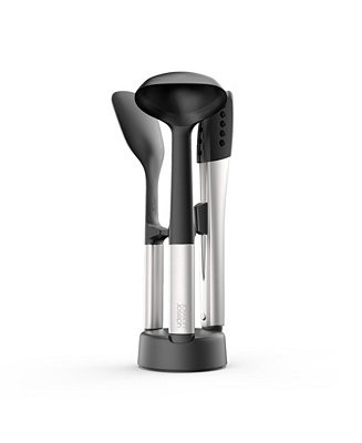 Elevate Fusion 5-Piece Silicone Utensil Set with Storage Stand | Macy's