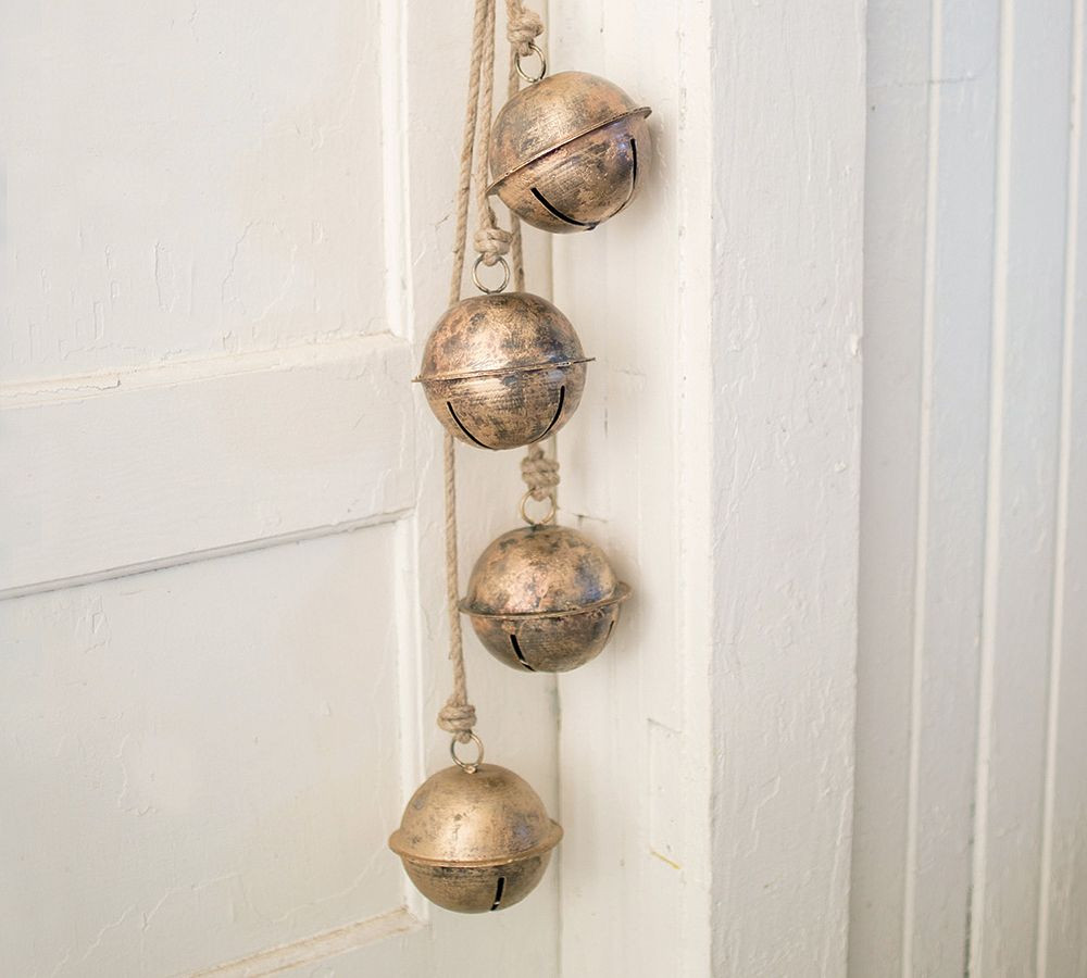 String of Brass Bells, 29" | Pottery Barn (US)