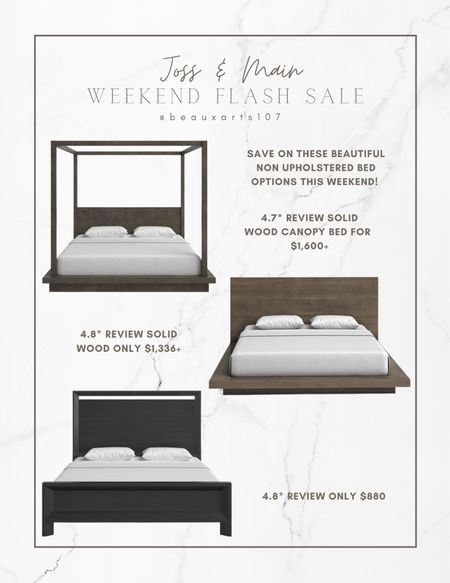 Save 20% off on these beautiful no. Upholstered beds this weekend w/ code: TAKE20

#LTKhome #LTKFind #LTKsalealert