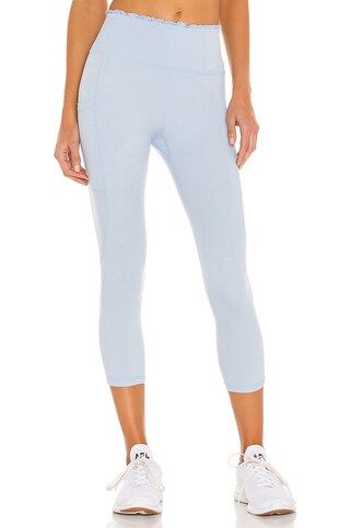 L'urv Dreamy Days 3/4 Legging in Soft Blue from Revolve.com | Revolve Clothing (Global)