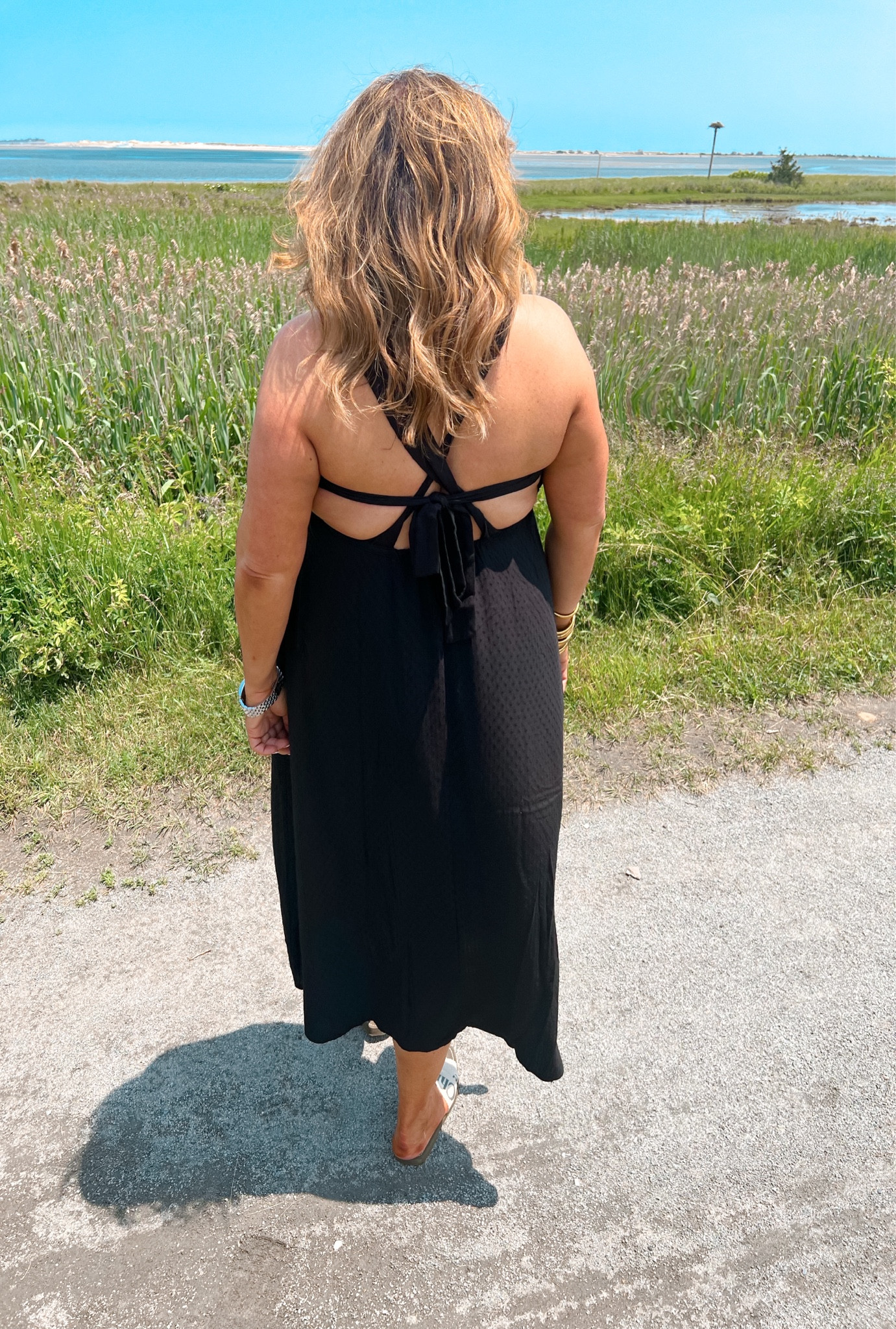 Guys… this dress! The back as an absolute show stopper. 
It’s so lightweight, flowy and comfortable .

#LTKFind #LTKxAnthro #LTKSeasonal