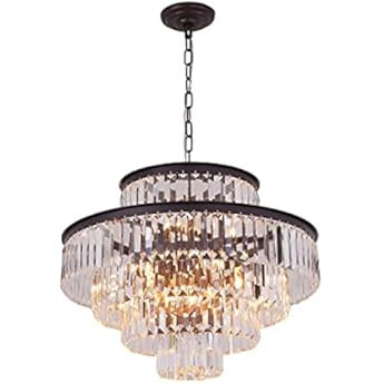 Modern Style Crystal Chandeliers & LightsRound Hanging Classic , Pendant Ceiling Chandelier Lighting | Amazon (US)