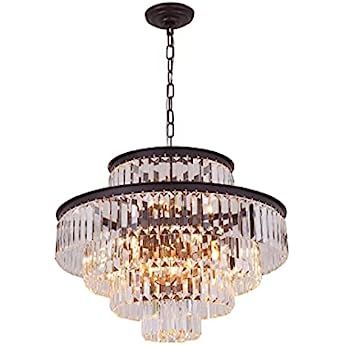 Modern Style Crystal Chandeliers & LightsRound Hanging Classic , Pendant Ceiling Chandelier Lighting | Amazon (US)