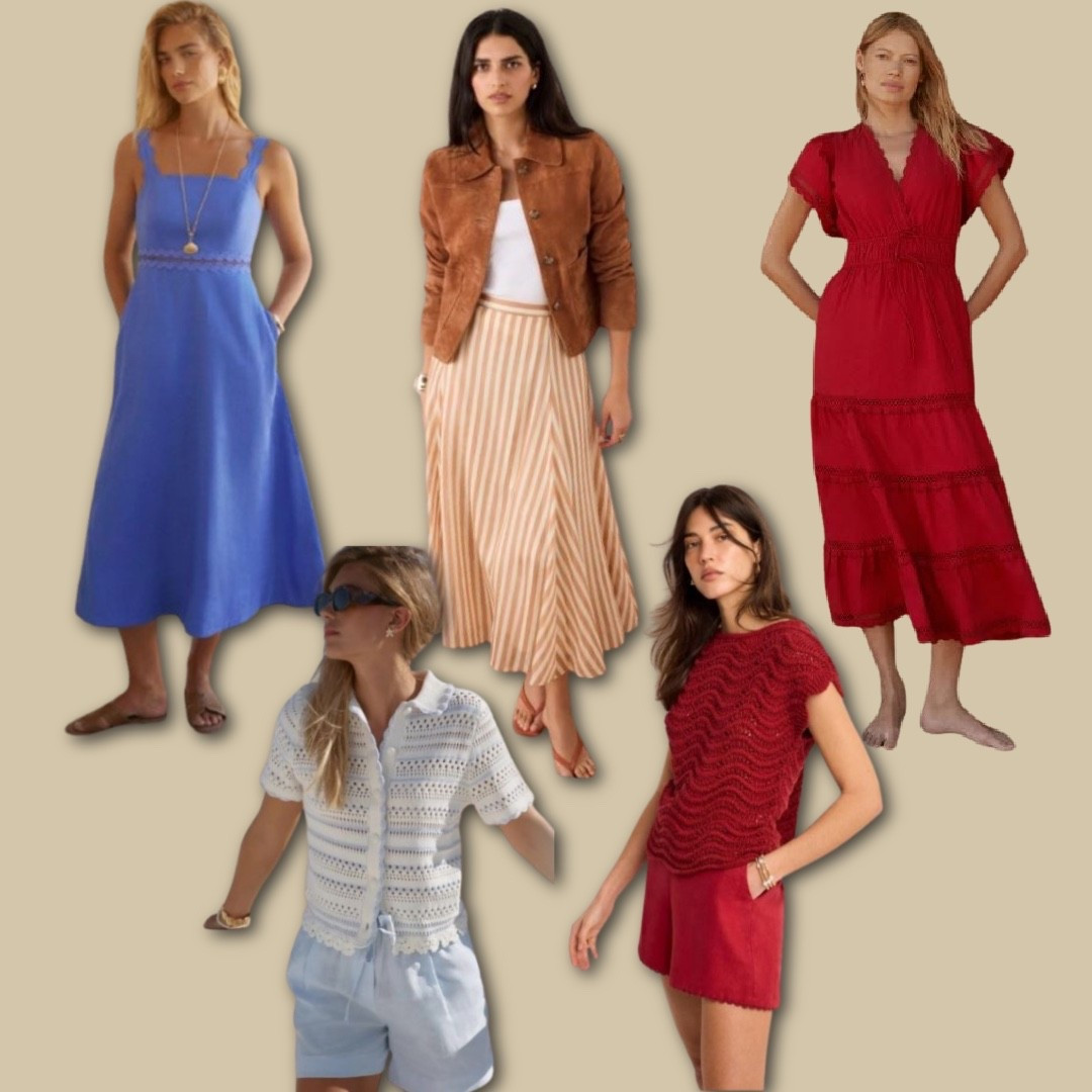 Some pieces just dropped at Mint velvet . It’s so nice to see the summer things.