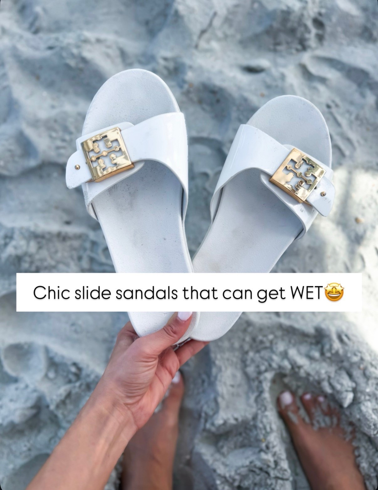 Things I’m packing for vacation because I want to look good and feel good! Love these beach slide sandals that can get wet! Resort outfit. Resort wear. Vacation outfit. Beach vacation. 

#LTKTravel #LTKSwim #LTKSeasonal