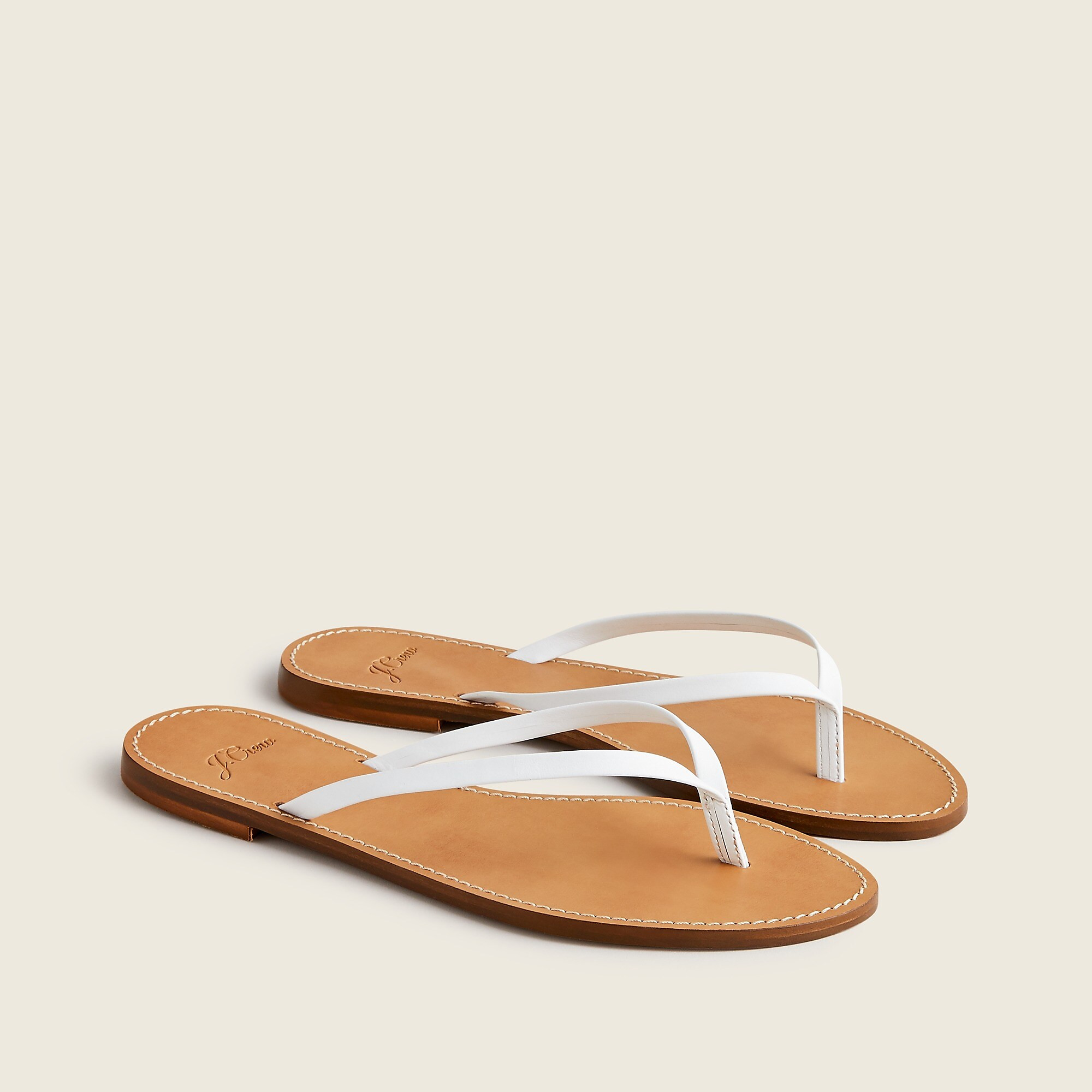 Capri sandals in leather | J. Crew US