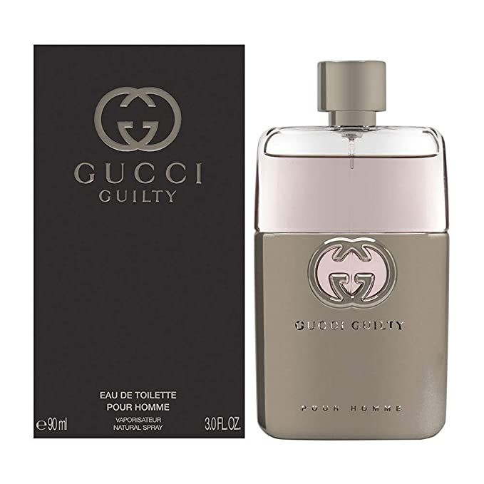 Gucci Guilty by Gucci for Men Eau de Toilette Spray, 3 Fl Oz (Pack of 1) | Amazon (US)