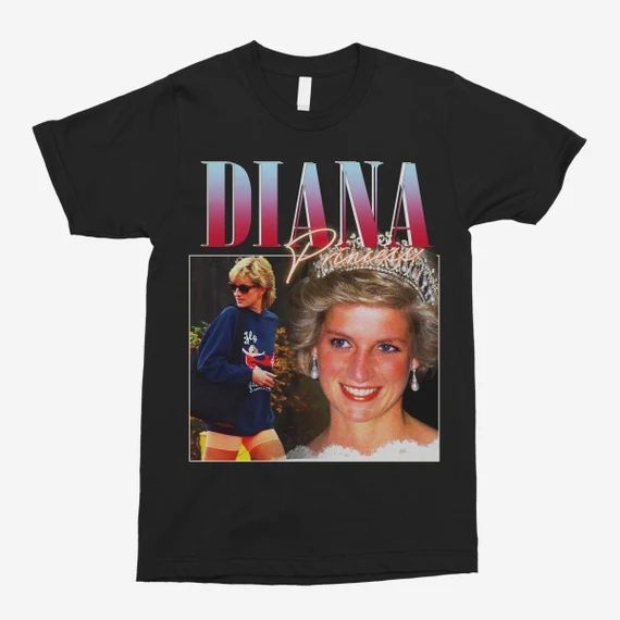 Princess Diana Vintage Unisex T-Shirt | Etsy (US)