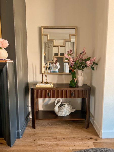 Styling in progress! The vlog of moving this table in is up now on TikTok. Would be great in an entryway, behind a sofa, bedroom, etc! I need a new vase but these are my favorite faux floral stems ever. 

Interior styling, pottery barn, target home 

#LTKstyletip #LTKhome