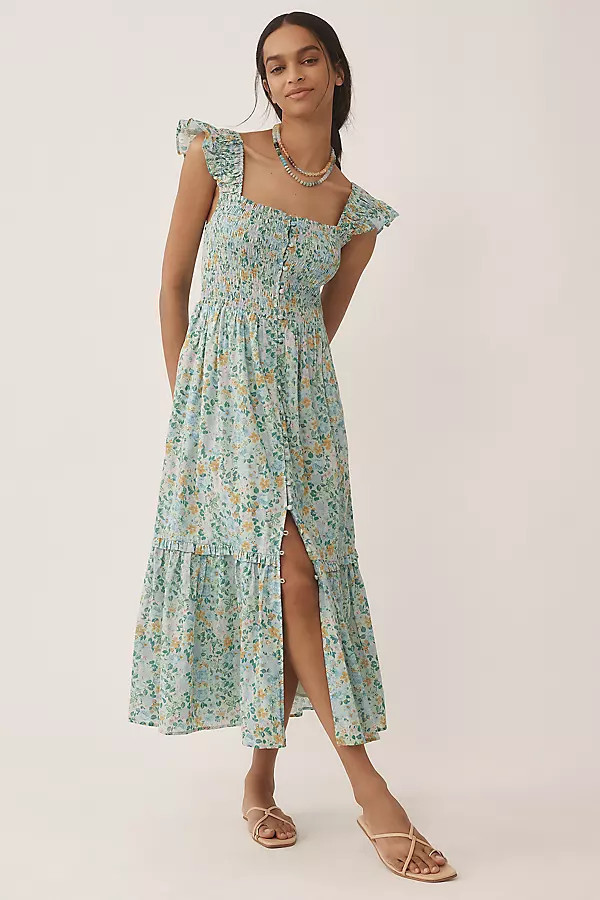 The Peregrine Midi Dress: Square-Neck Edition | Anthropologie (US)