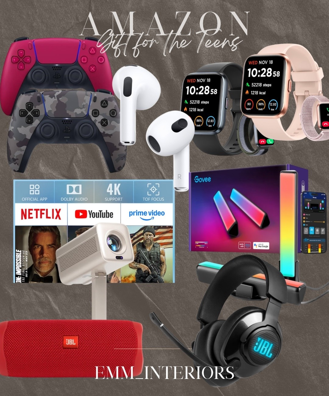 Tech gifts to keep the teens happy and entertained! #techgifts #amazonfinds

#LTKActive #LTKKids #LTKGiftGuide