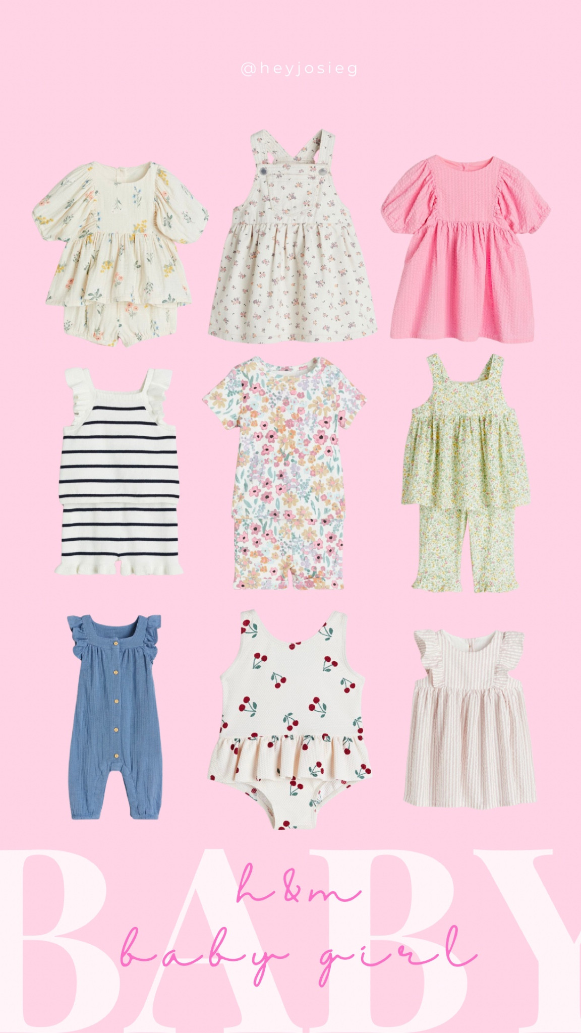 Spring clothes for baby girl from H&M all under $25! 🌸💗

Rompers, floral dresses, baby swimsuit 

#LTKbaby #LTKSpringSale #LTKkids