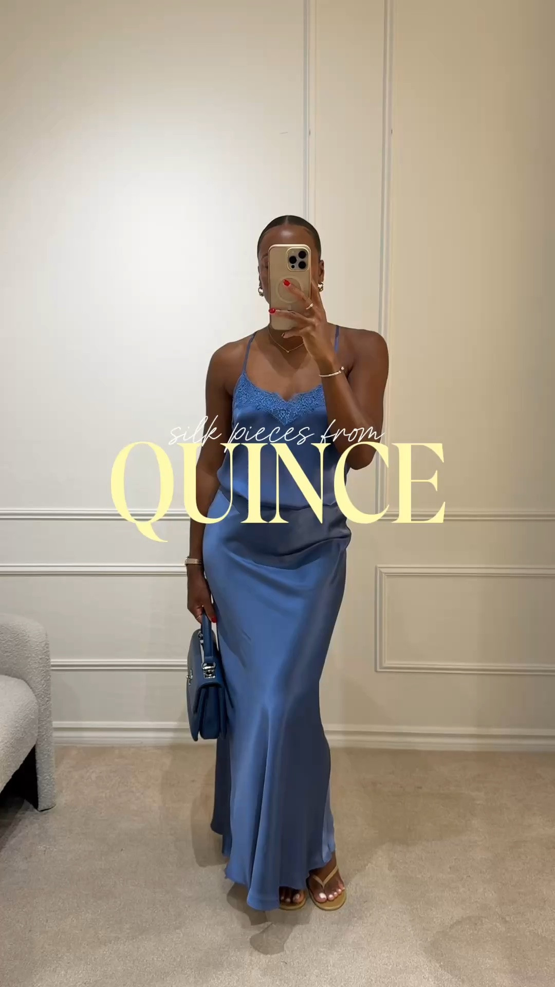 Staying chic and cool this summer in silk from Quince. Effortless, breathable, and elevated - exactly how summer style should feel. @Quince #quincepartner