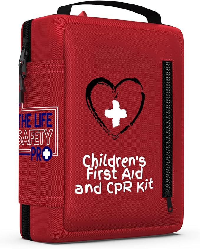 Kit de primeros auxilios portátil para niños con protector de RCP - Ideal para el hogar, coche,... | Amazon (US)
