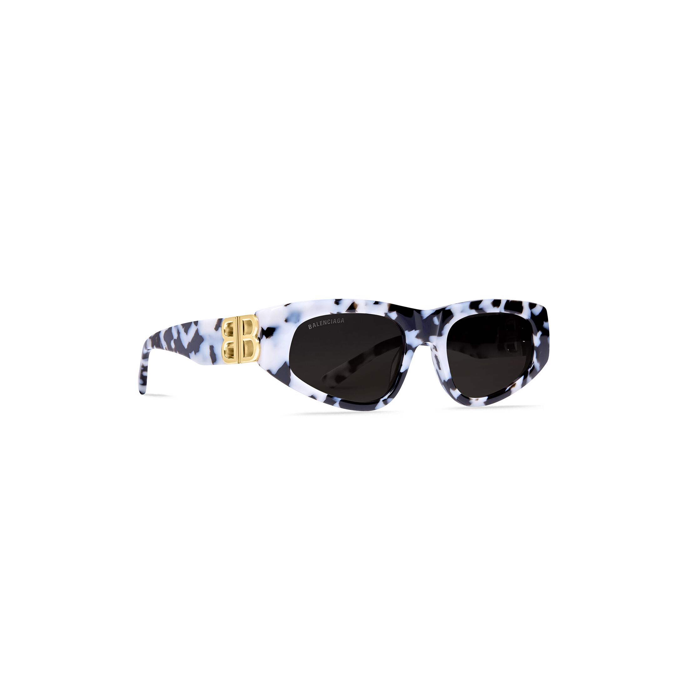 Women's Dynasty D-frame Sunglasses in White | Balenciaga