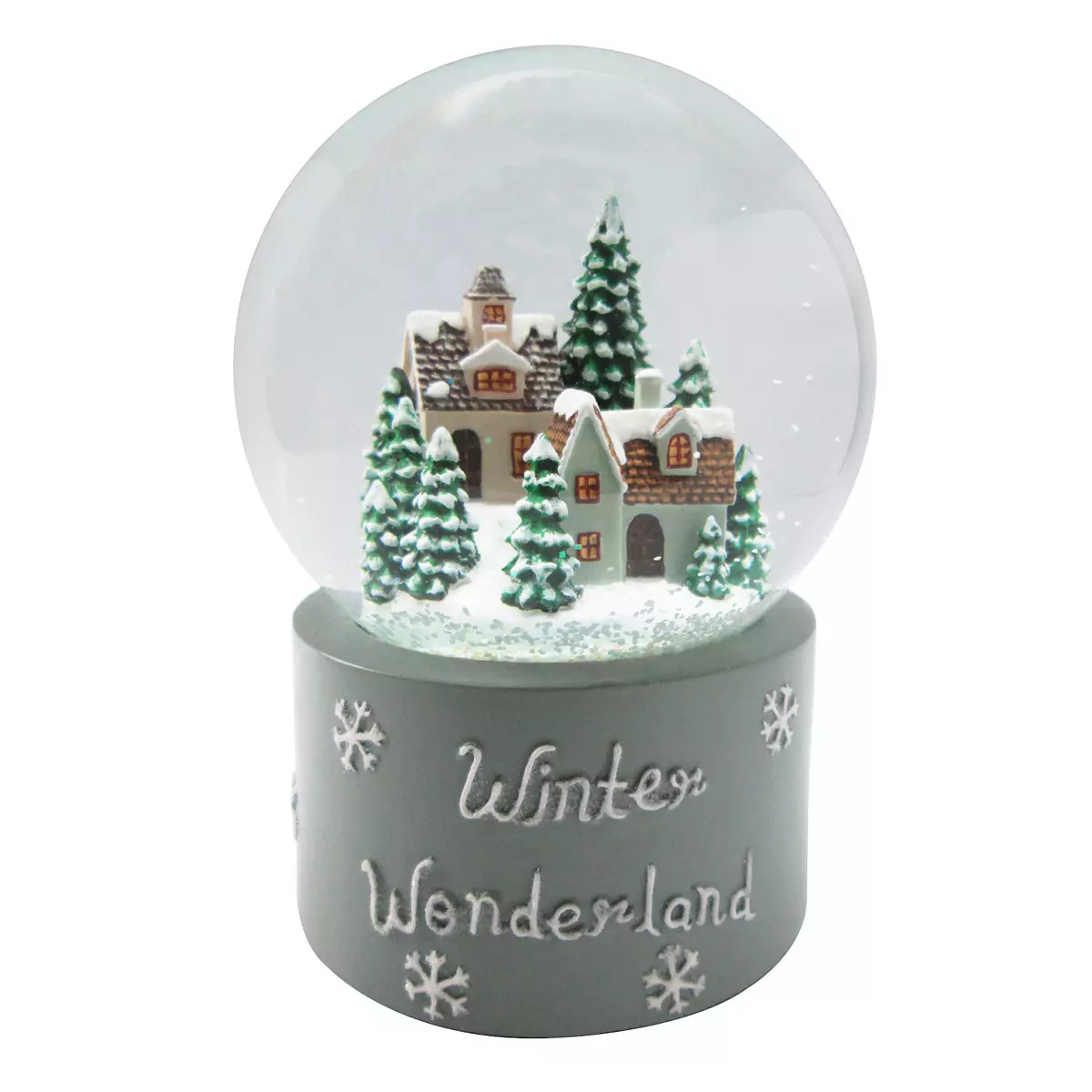 St. Nicholas Square® Winter Village Snow Globe | Kohl's