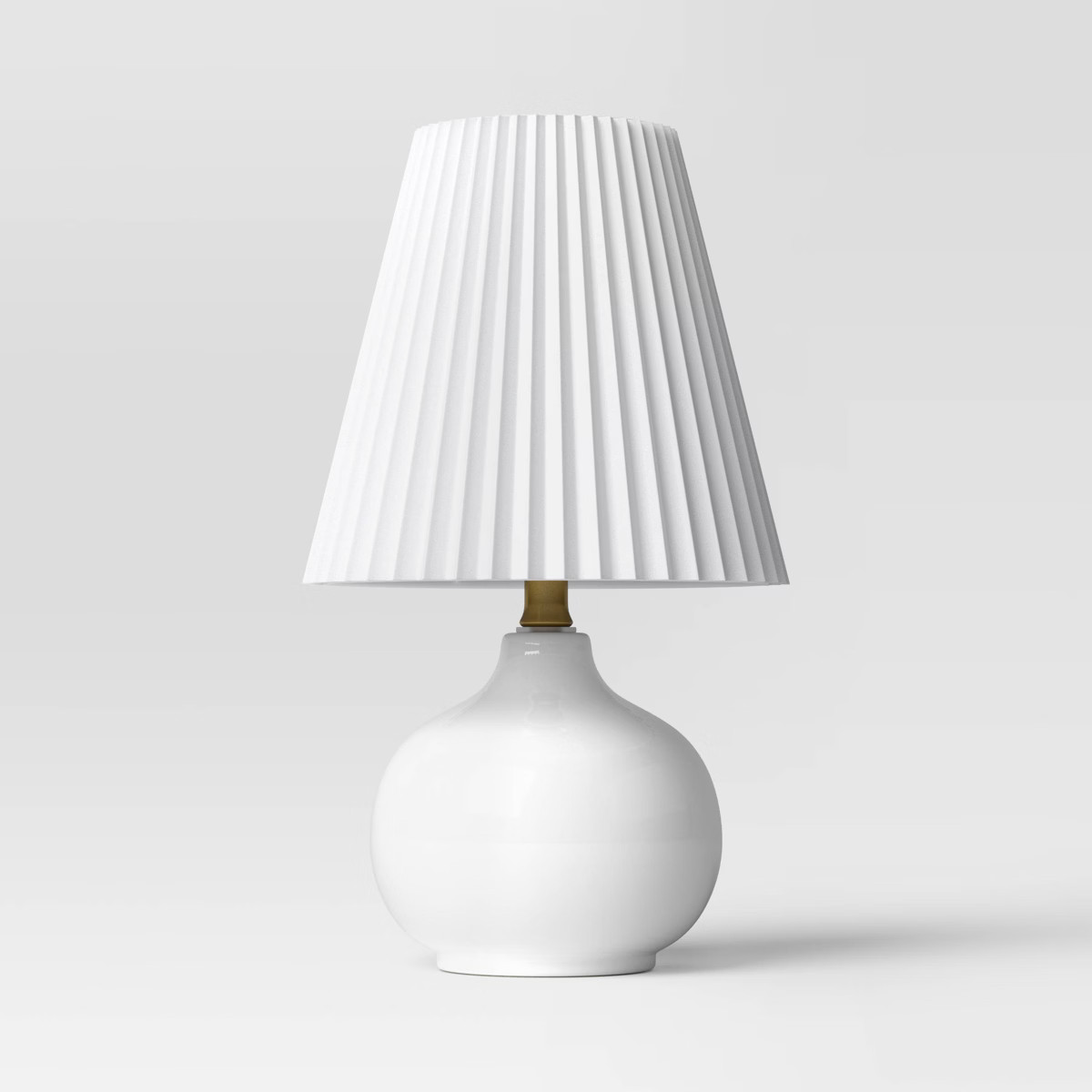 Ceramic Table Lamp with Pleated Shade - Room Essentials™ | Target