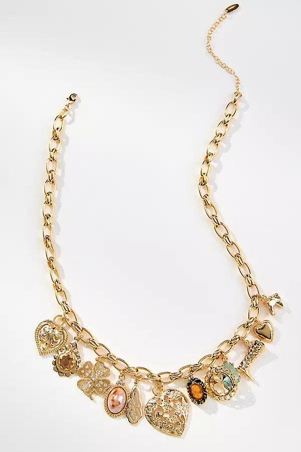 Heart Charms Necklace | Anthropologie (US)