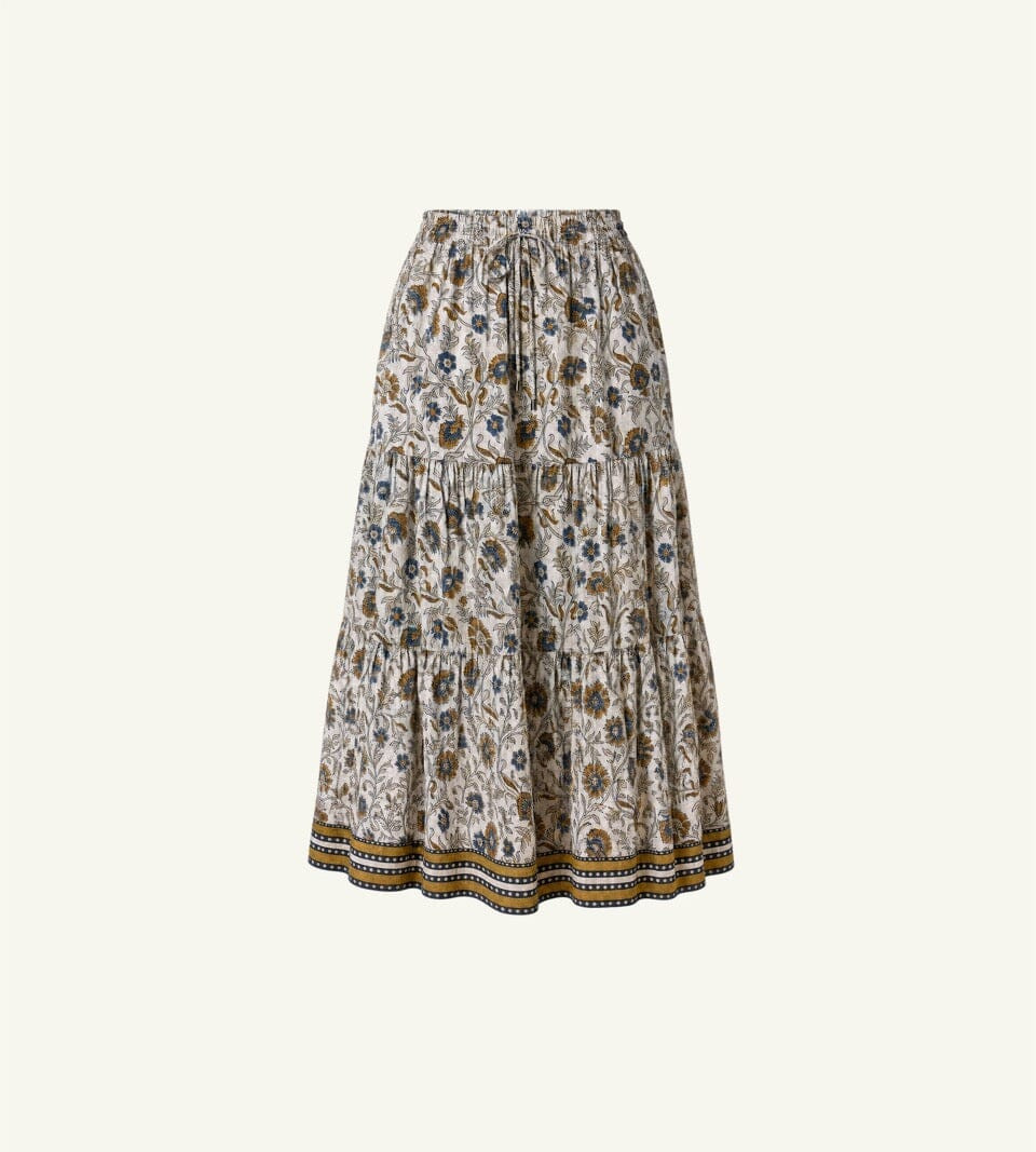Chelsea Ankle Skirt | Floral Polka XS | Cleobella