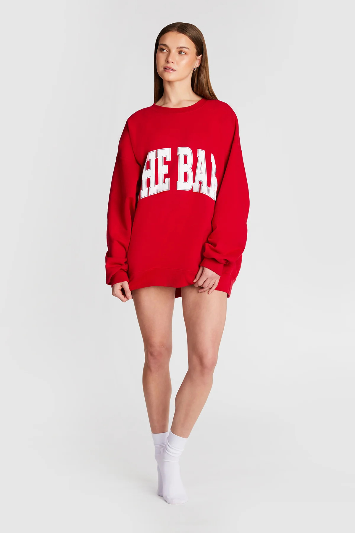 VARSITY SWEATSHIRT RUBY | The Bar