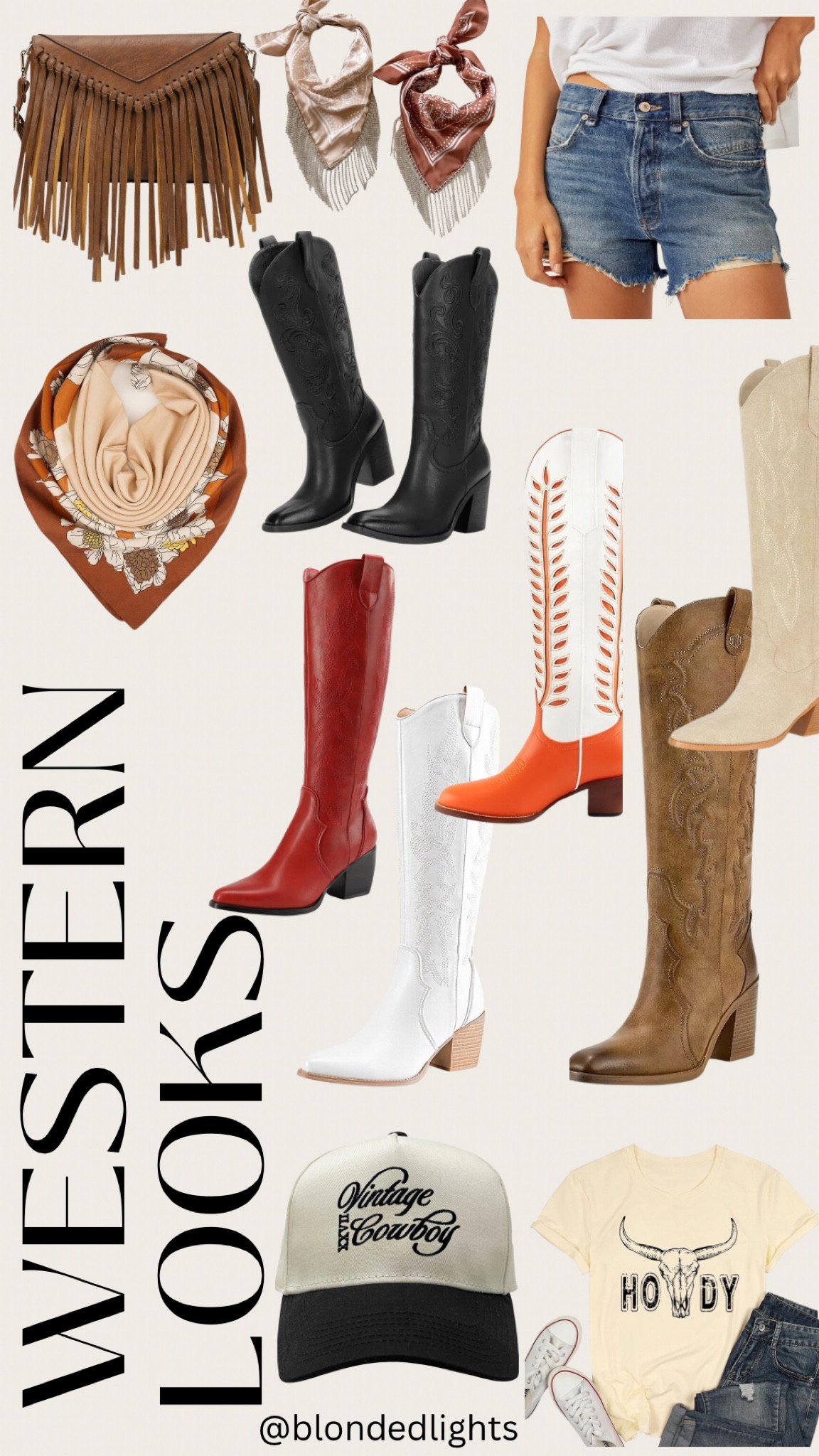 Western/concert wear 
#western
#countryconcerts #ltkshoes #boots #cowboyboots #westernstyle #westernfashion
#southern
#concertattire
#cowboystyle
#cowboyboots

#LTKStyleTip #LTKParties #LTKFindsUnder50