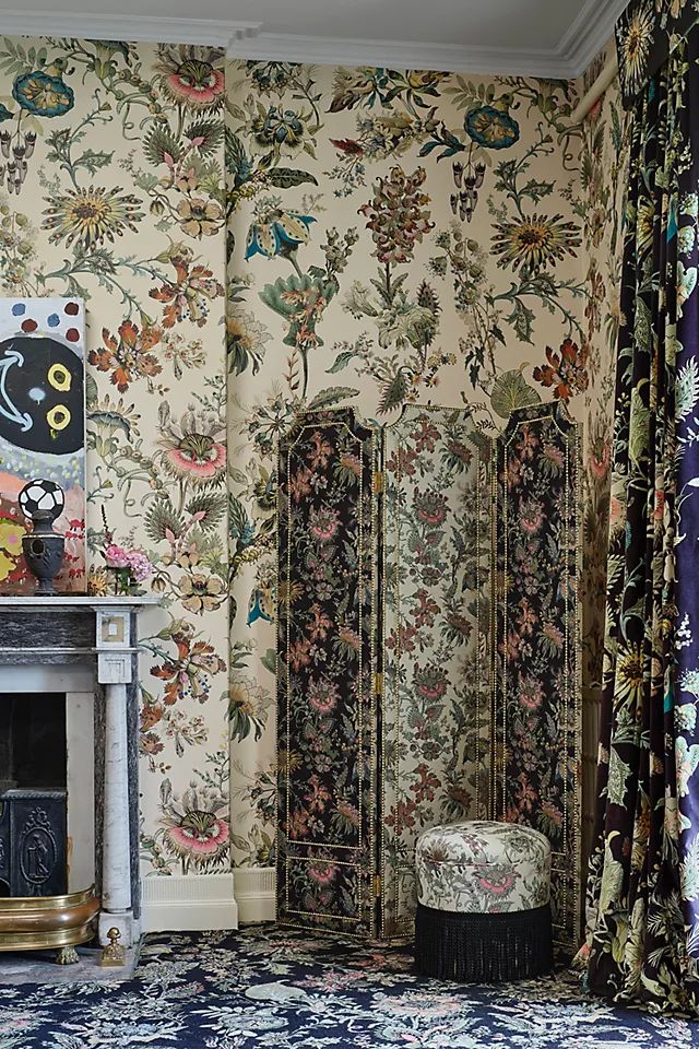 House of Hackney Flora Fantasia Wallpaper | Anthropologie (US)