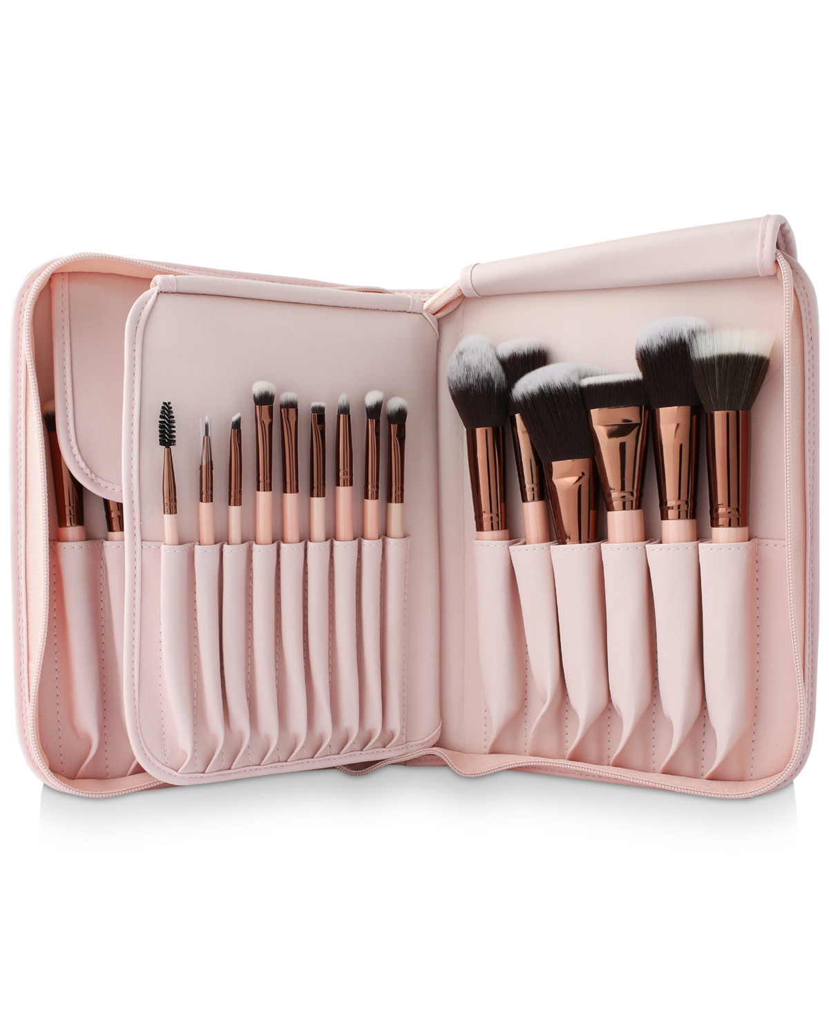Luxie 30-Pc. Rose Gold Brush Book Set - Rose Gold | Macy's