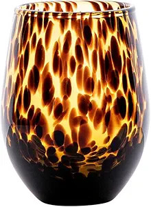 Juliska - Puro Stemless Wine Glass - Tortoiseshell, Everyday Glassware | Amazon (US)