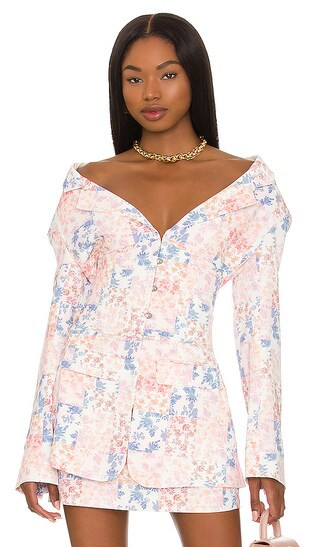 The Titan Jacket in Romance Patch Print | Revolve Clothing (Global)