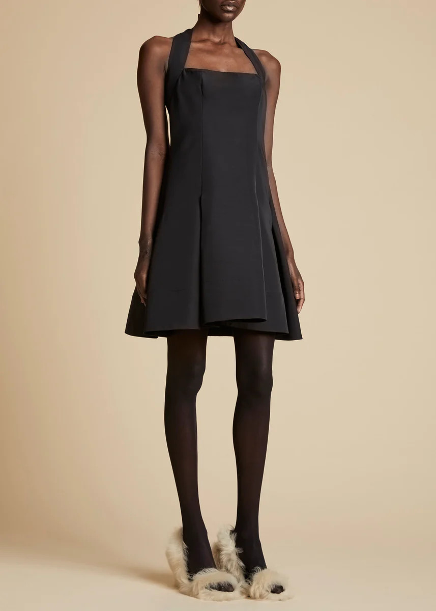 The Hila Dress in Black | Khaite