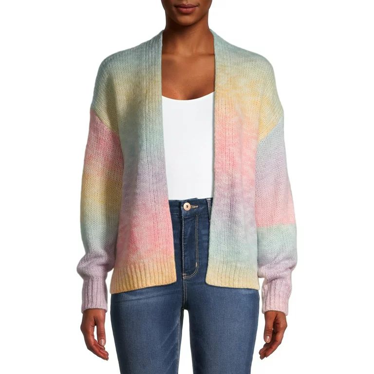 Dreamers by Debut Women's Rainbow Marled Cardigan Sweater | Walmart (US)