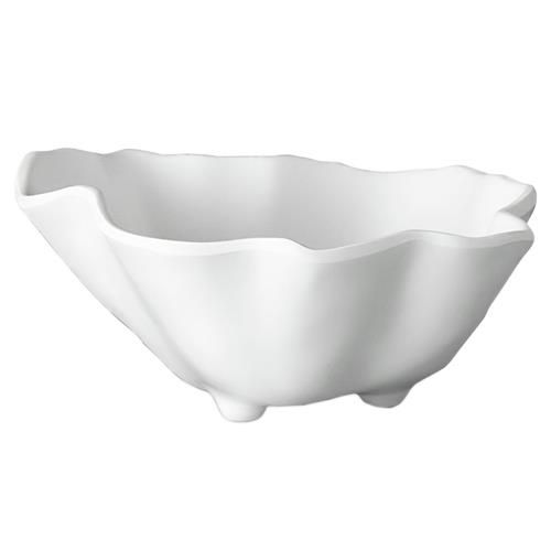 Beatriz Ball Vida Nube Modern Classic White Melamine Decorative Bowl - Small | Kathy Kuo Home