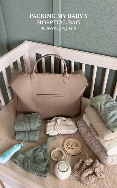 what I’m packing in my baby’s hospital bag as a second time mom 🫶🏼 

#LTKbaby #LTKbump #LTKkids