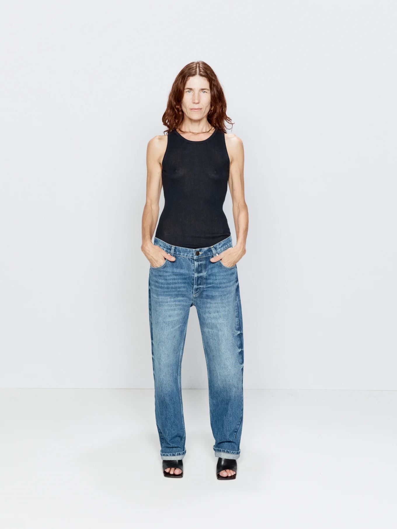 31" Dad organic-cotton blend boyfriend jeans | Raey | Matches (UK)