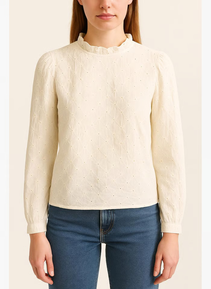 Sezane - Seconde Main - Blouse femme - Taille 36 - Blanc - Place des Tendances | Place Des Tendances (FR)