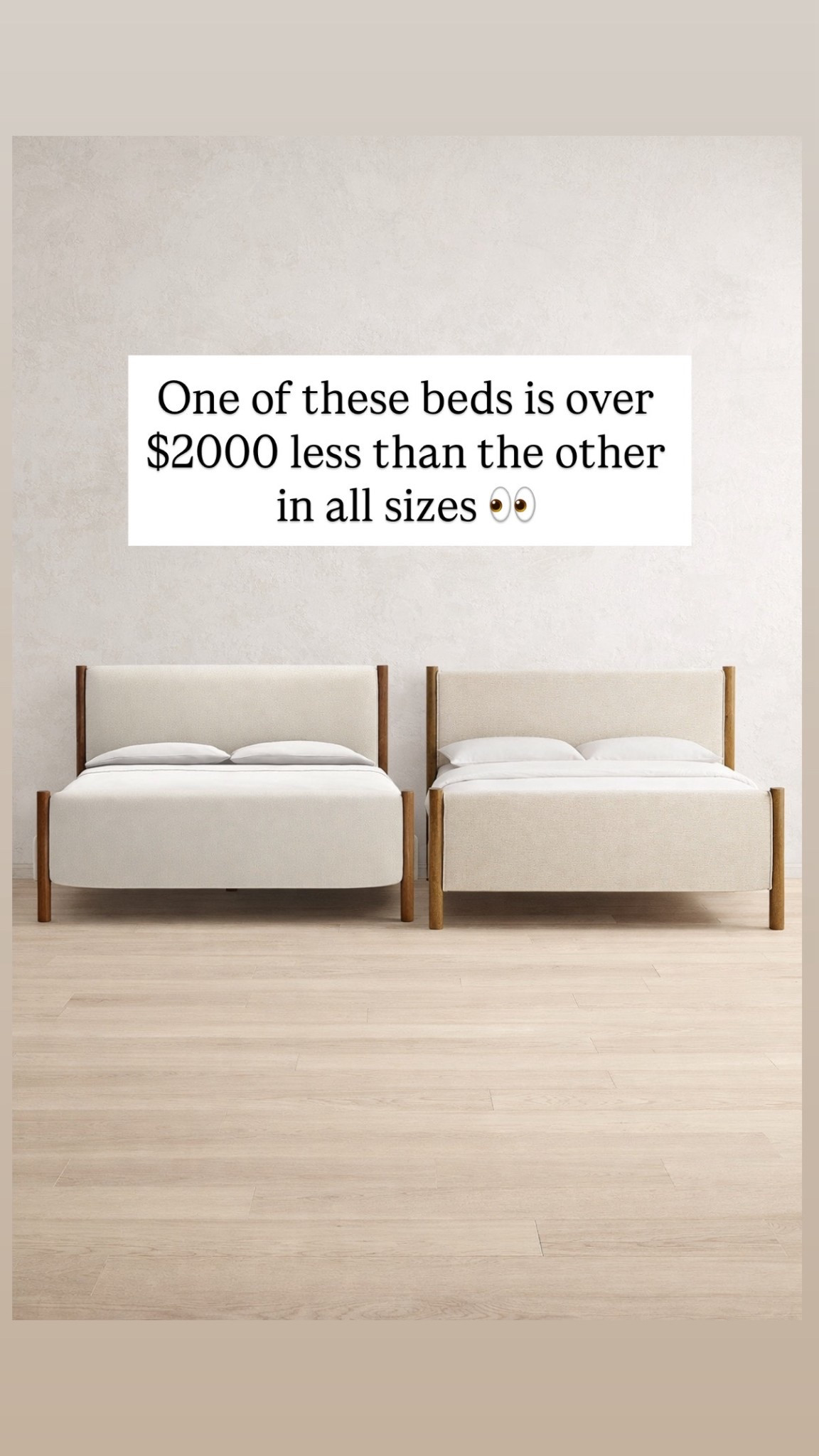 Gorgeous wood & upholstery bed frame! Such a high end style 😍😍😍

#LTKSaleAlert #LTKHome