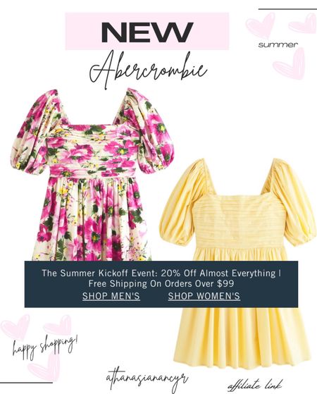 Abercrombie summer dress on sale 
Emerson dress 


#LTKsale #LTKpartywear #LTKsummer