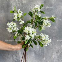 Realistic Faux Lilac | High Quality Artificial Flower Diy Centerpieces Floral Wedding/Home Decors Gifts - White | Etsy (US)