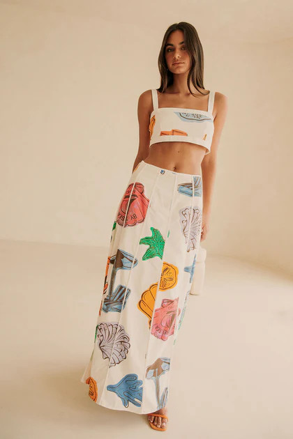 Audrey Skirt - By The Sea | Sabo Skirt US