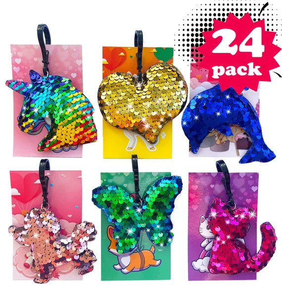 24 Pack Valentine Day Gift Sets Kids Party Favors 48PCS | Etsy | Etsy (US)