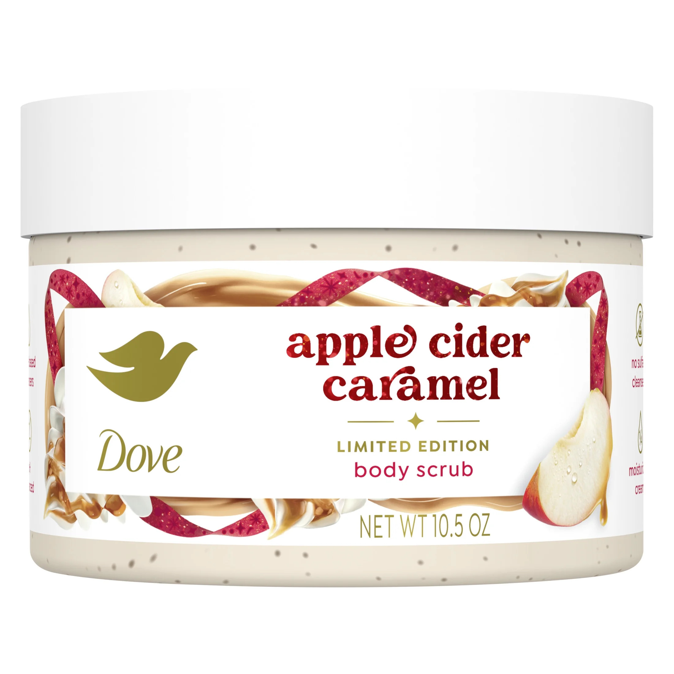 Dove Body Scrub Apple Cider Caramel Holiday Treats Limited Edition, 10.5 oz - Walmart.com | Walmart (US)