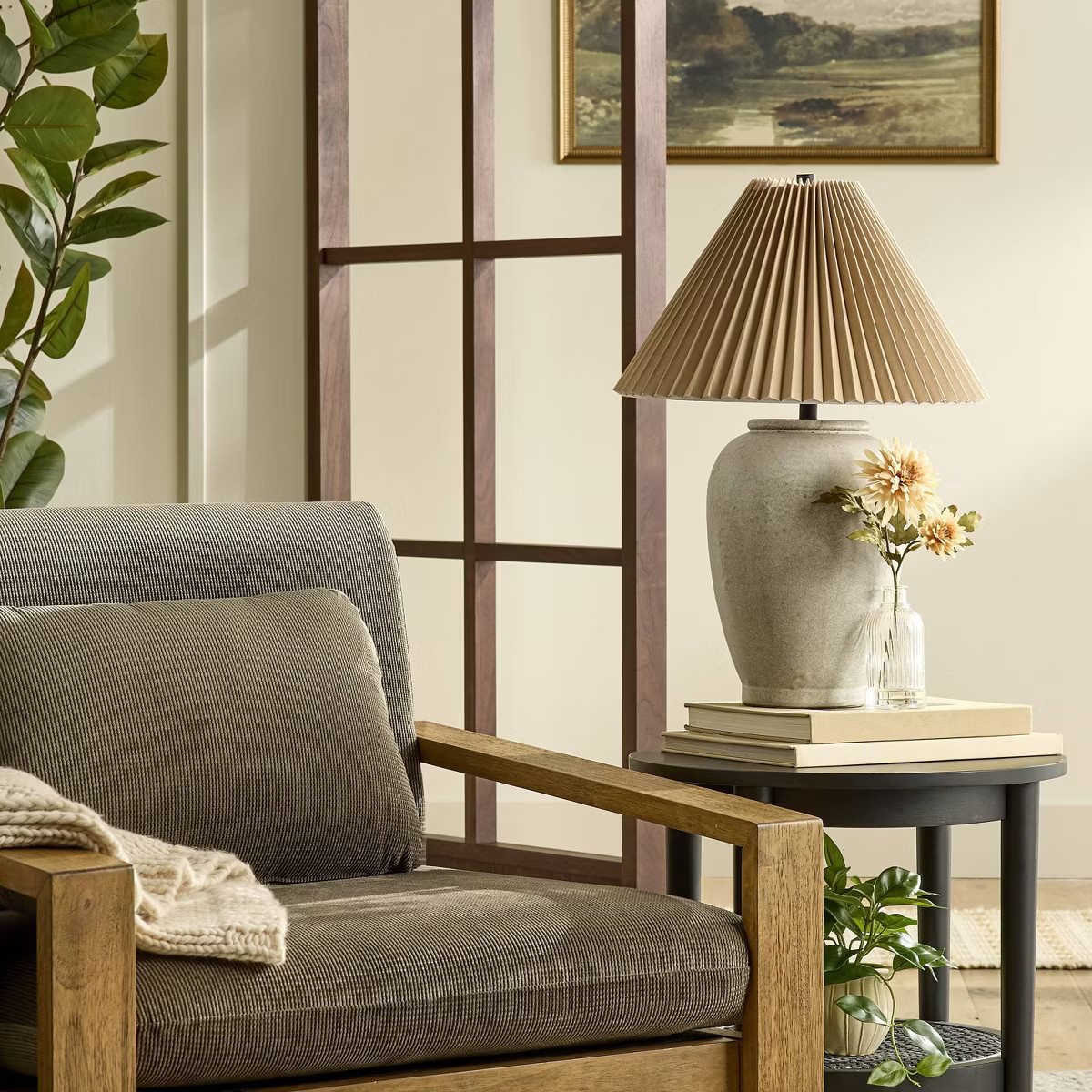 11" Faux Mini Orange Daisy Flower Arrangement - Hearth & Hand™ with Magnolia | Target