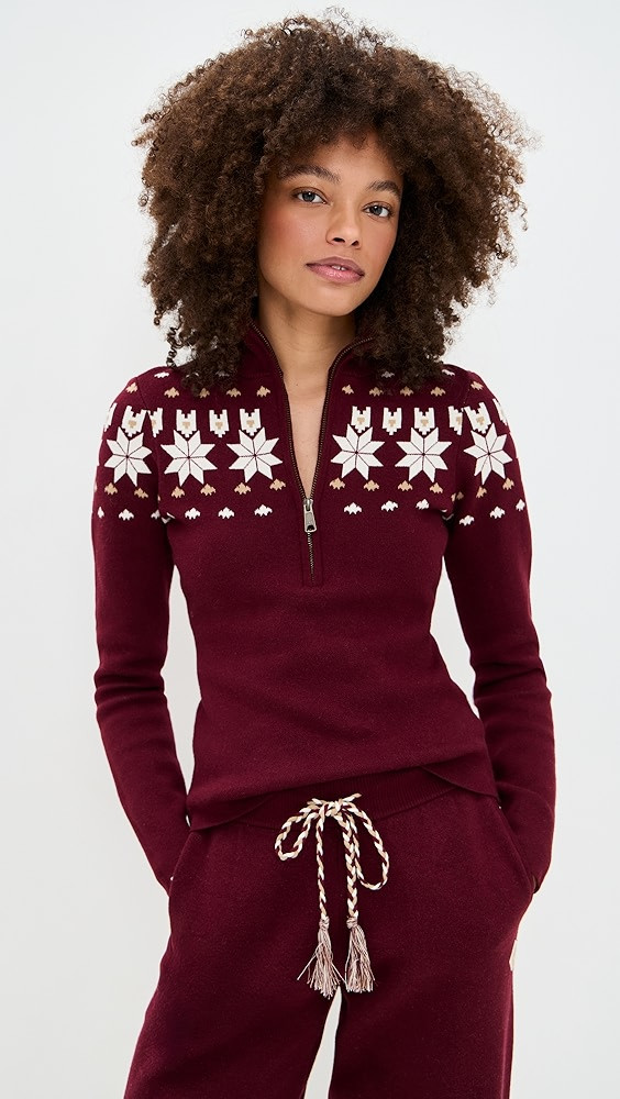 Le Ski Blanche Half Zip Sweater | Shopbop