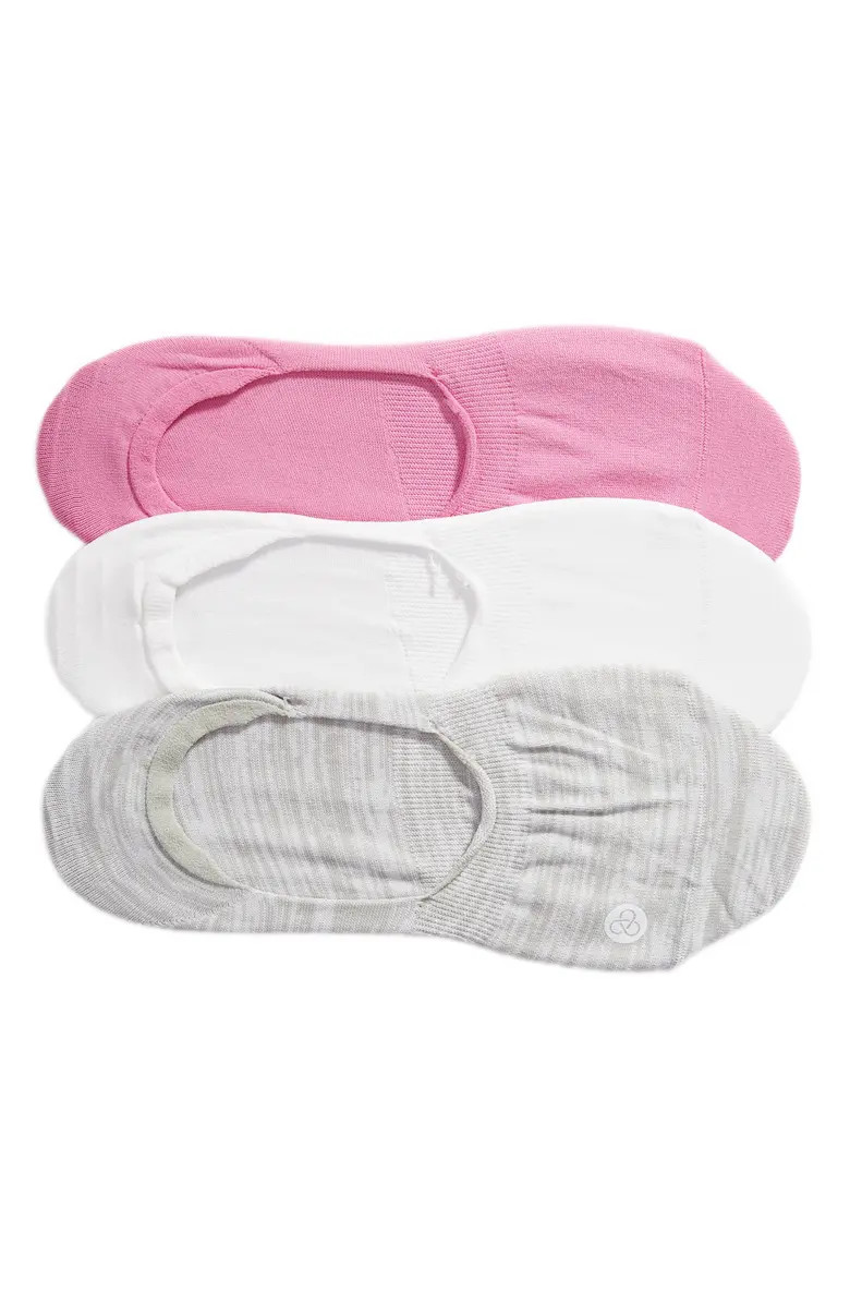 Assorted 3-Pack No-Show Sneaker Socks | Nordstrom