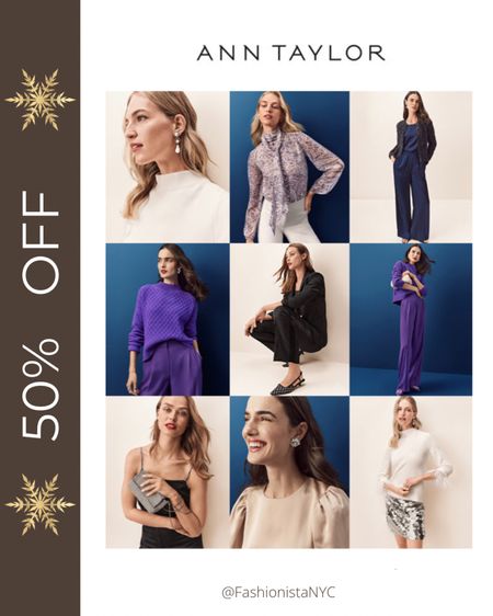 SALE at Ann Taylor
50% OFF!!! And an additional 15% OFF $200!! Hurry - Ends soon!!
Be HOLIDAY ready and SAVE!!  
🎉🛍  Just tap to SAVE!!! Leave a comment and share what you are shopping for this Holiday Season!!

Christmas Outfit - Fall Fashion - Football 🏈 Fall Outfit - WorkWear - Thanksgiving Outfit - Holiday Outfit - Boots - Fall Boots 👢 Christmas Party Outfit - Christmas Dress 👗 

Follow my shop @fashionistanyc on the @shop.LTK app to shop this post and get my exclusive app-only content!

#liketkit #LTKshoecrush #LTKSeasonal #LTKstyletip #LTKsalealert #LTKHoliday #LTKfindsunder50 #LTKsalealert #LTKshoecrush #LTKover40 #LTKGiftGuide
@shop.ltk
https://liketk.it/4oF62