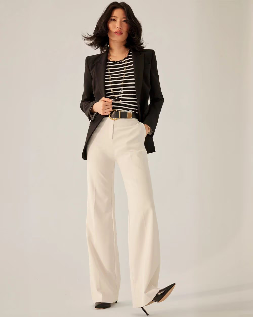WHBM® Luna Wide Leg Trouser | White House Black Market