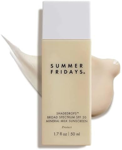 Summer Fridays ShadeDrops Broad Spectrum SPF 30 - Daily Tinted Sunscreen for Face - Lightweight, ... | Amazon (US)