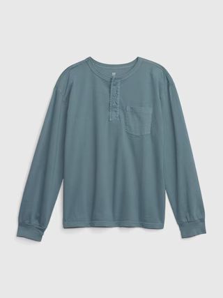 Kids Henley Pocket T-Shirt | Gap (US)